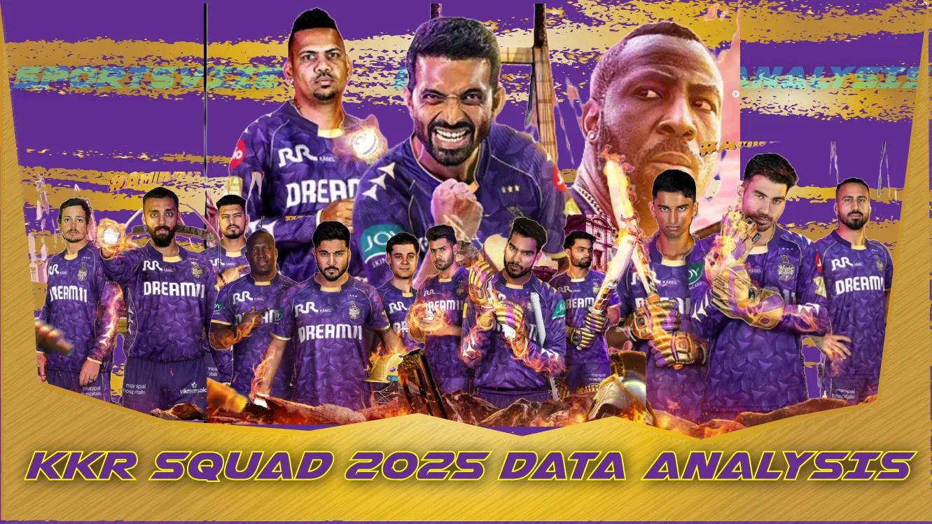 IPL 2025 : Detailed analysis of squad for team Kolkata Knight Riders  | KKRHaiTaiyaar