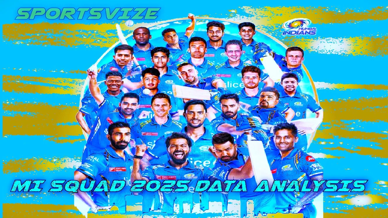 Mumbai Indians Squad Data Analysis | March to Victory?